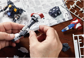 Cutting and assembling parts